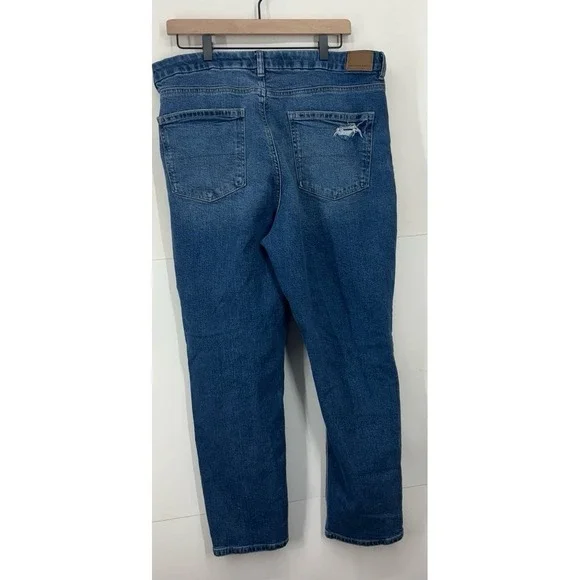 American Eagle Curvy Mom Jeans Strigid (size 16) - Picture 5 of 10